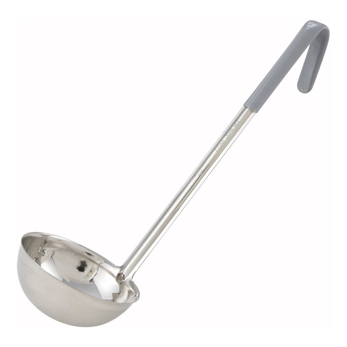 Picture of Winco LDC-12 Stainless Steel Ladle, Color-Coded Handles - 12 oz