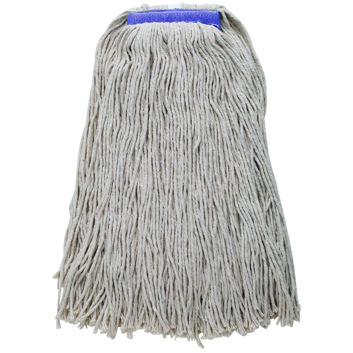 Picture of Winco MOP-32WC Economy Cotton-Poly Blend Cut-End Wet Mop Head - White - 32 oz