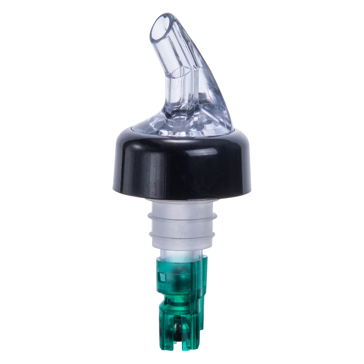 Picture of Winco PPA-075 Measured Pourer - 0.75 oz, Green Tail