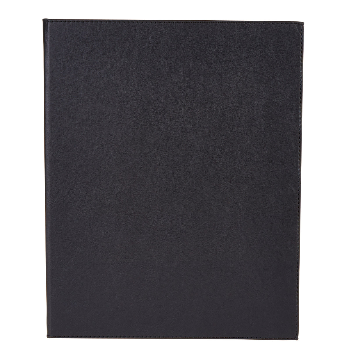 Picture of Winco LMF-814BK Four-View Menu Cover - Black, 8.5 x 14 in.
