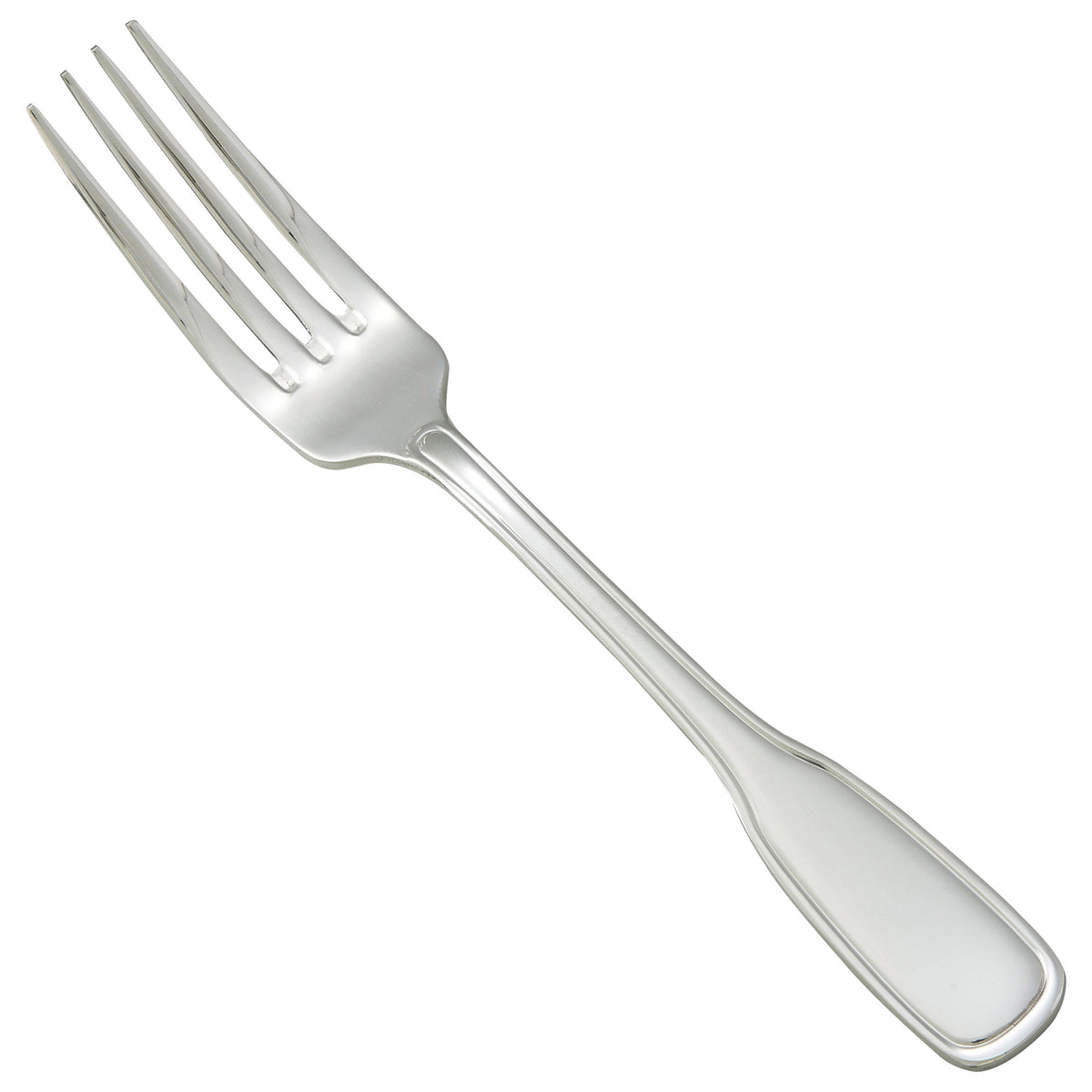 Winco 0033-06 7 Salad Fork with 18/8 Stainless Steel Grade, Oxford Pattern, 1 Dozen