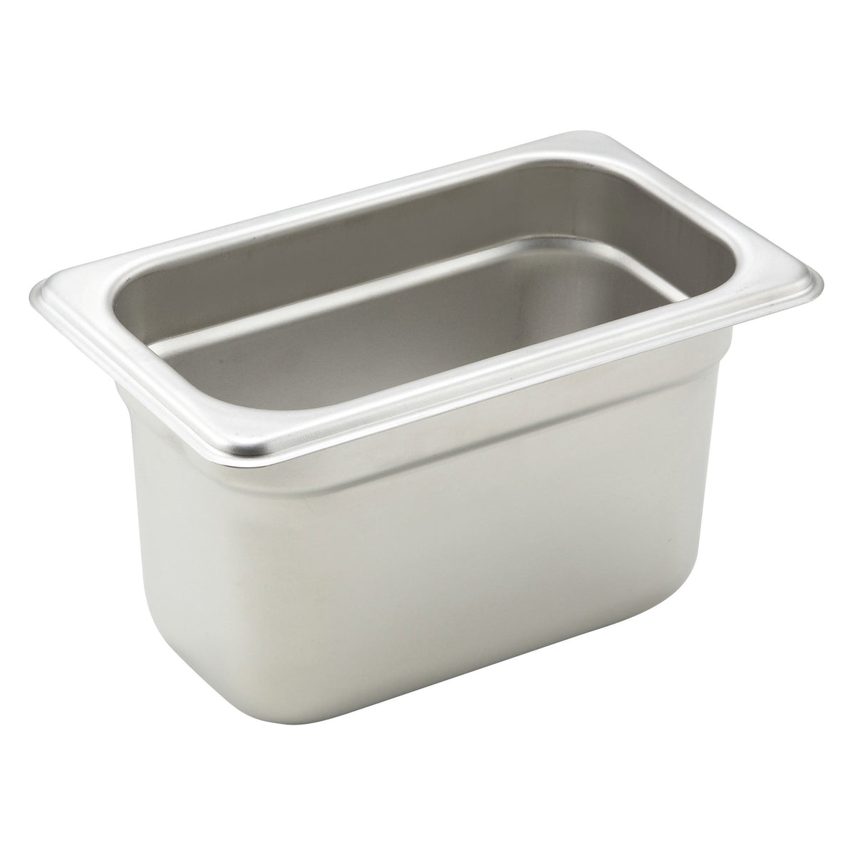 Picture of Winco SPJH-904 Anti-Jam Steam Pan, 22 Gauge Stainless Steel, 4 in.