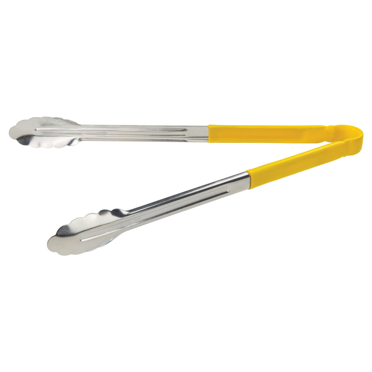 Picture of Winco UT-16HP-Y Heavy-Duty Utility Tongs with Polypropylene Handle - 16 in., Yellow