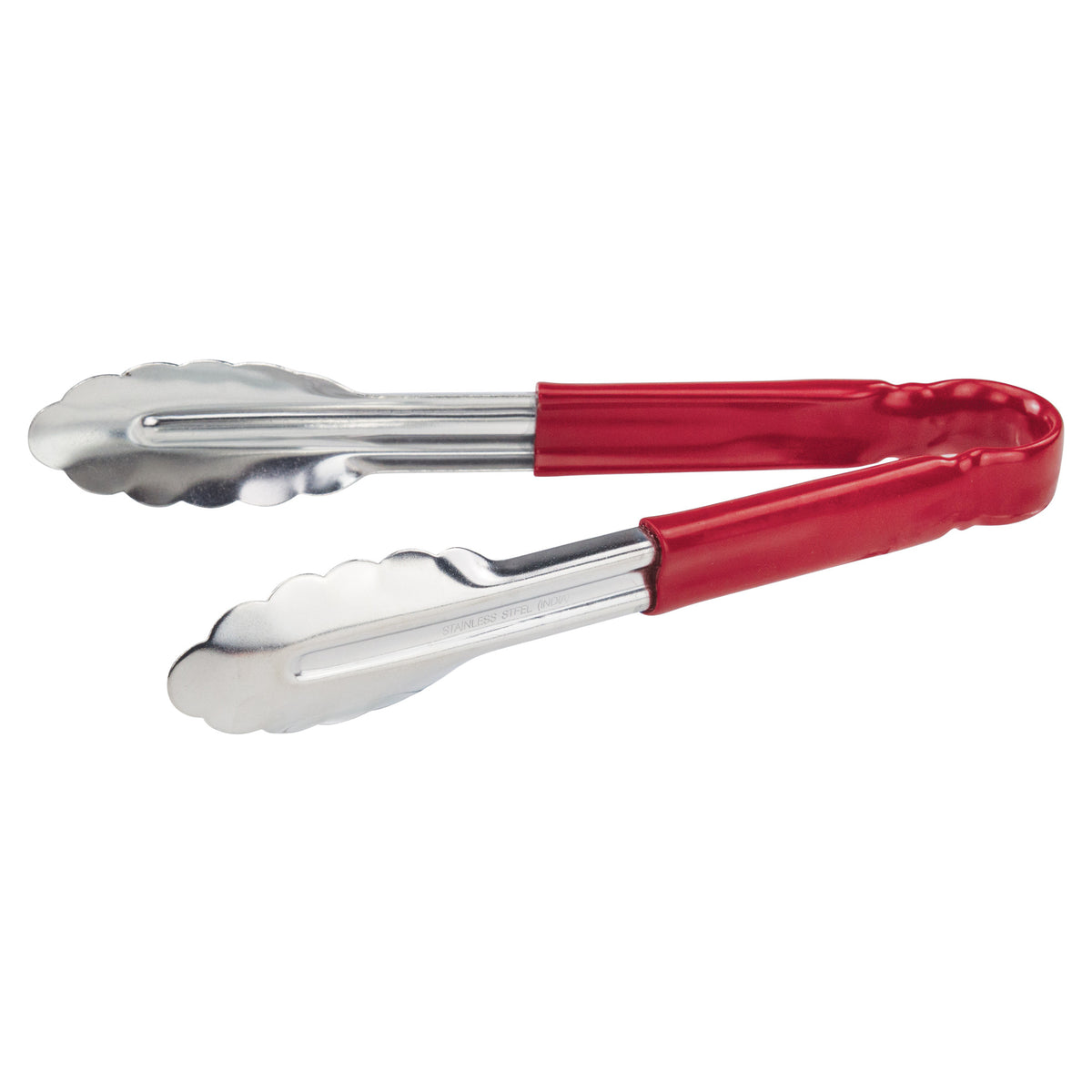 Picture of Winco UT-9HP-R Heavy-Duty Utility Tongs with Polypropylene Handle - 9 in., Red
