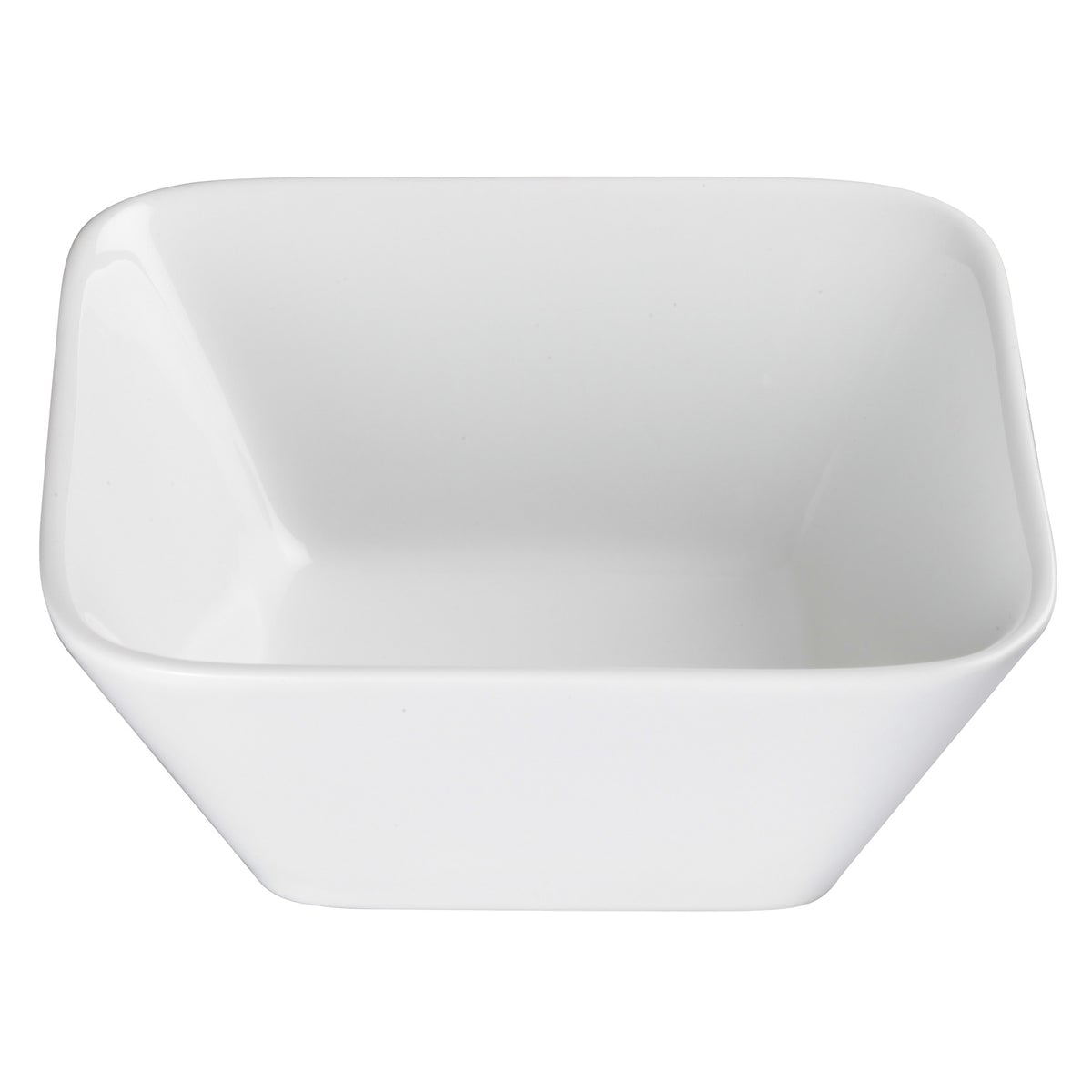 Picture of Winco WDP008-103 6.75 in. Porcelain Square Bowl, Bright White, 24 Piece