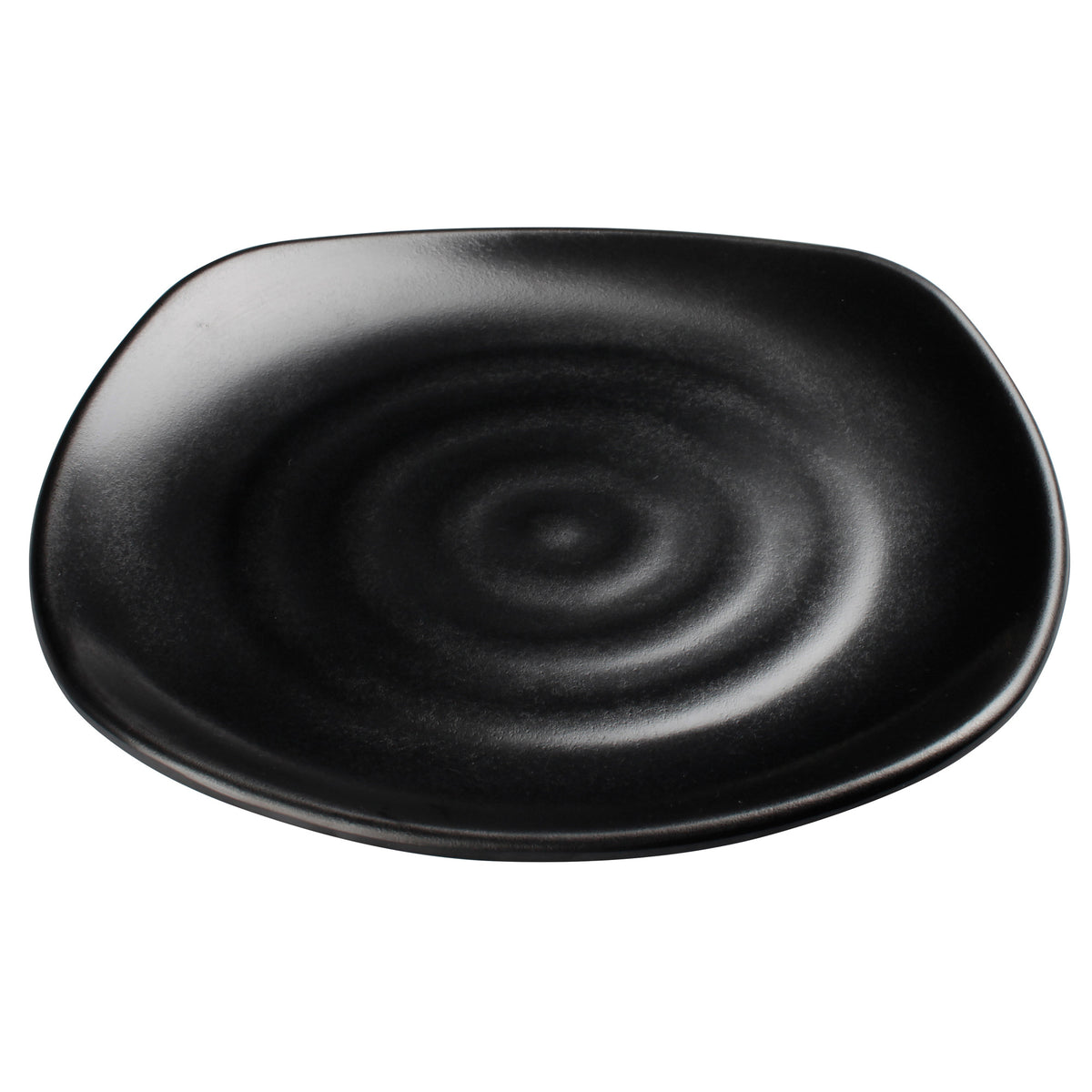 Picture of Winco WDM013-303 10.75 in. Melamine Square Plate, Black, 24 Piece