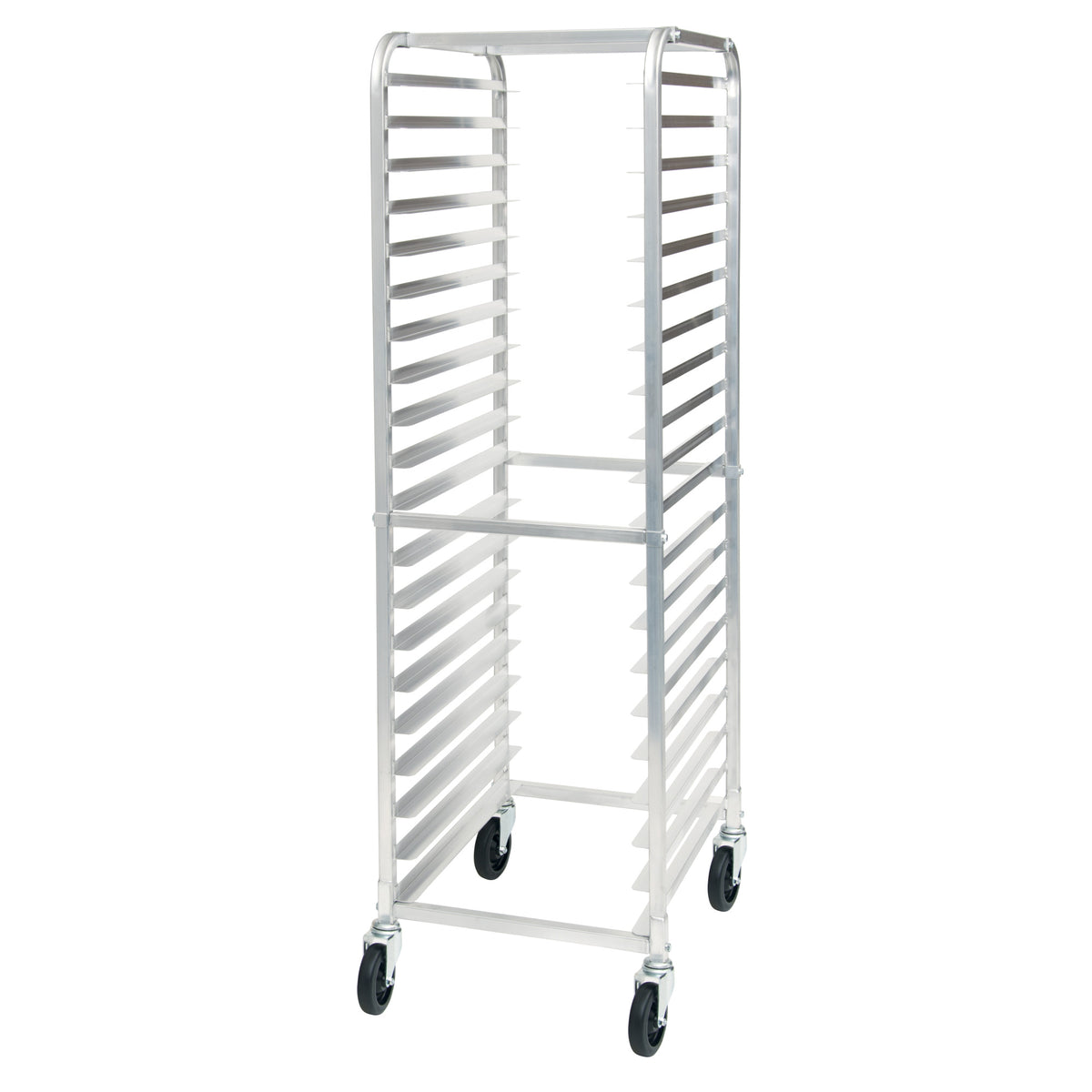 Picture of Winco ALRK-20 20-Tier End-Load Sheet Pan Rack - 3 in. Spacing - Aluminum, KD, No Break, NSF