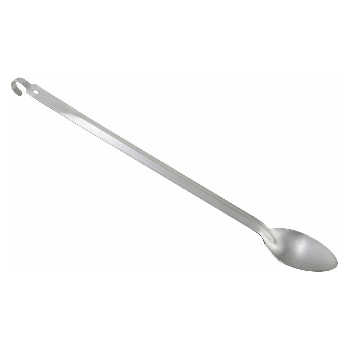 Picture of Winco BHKS-21 21 in. Heavy-Duty Basting Spoon with Hook, 2 mm - Solid