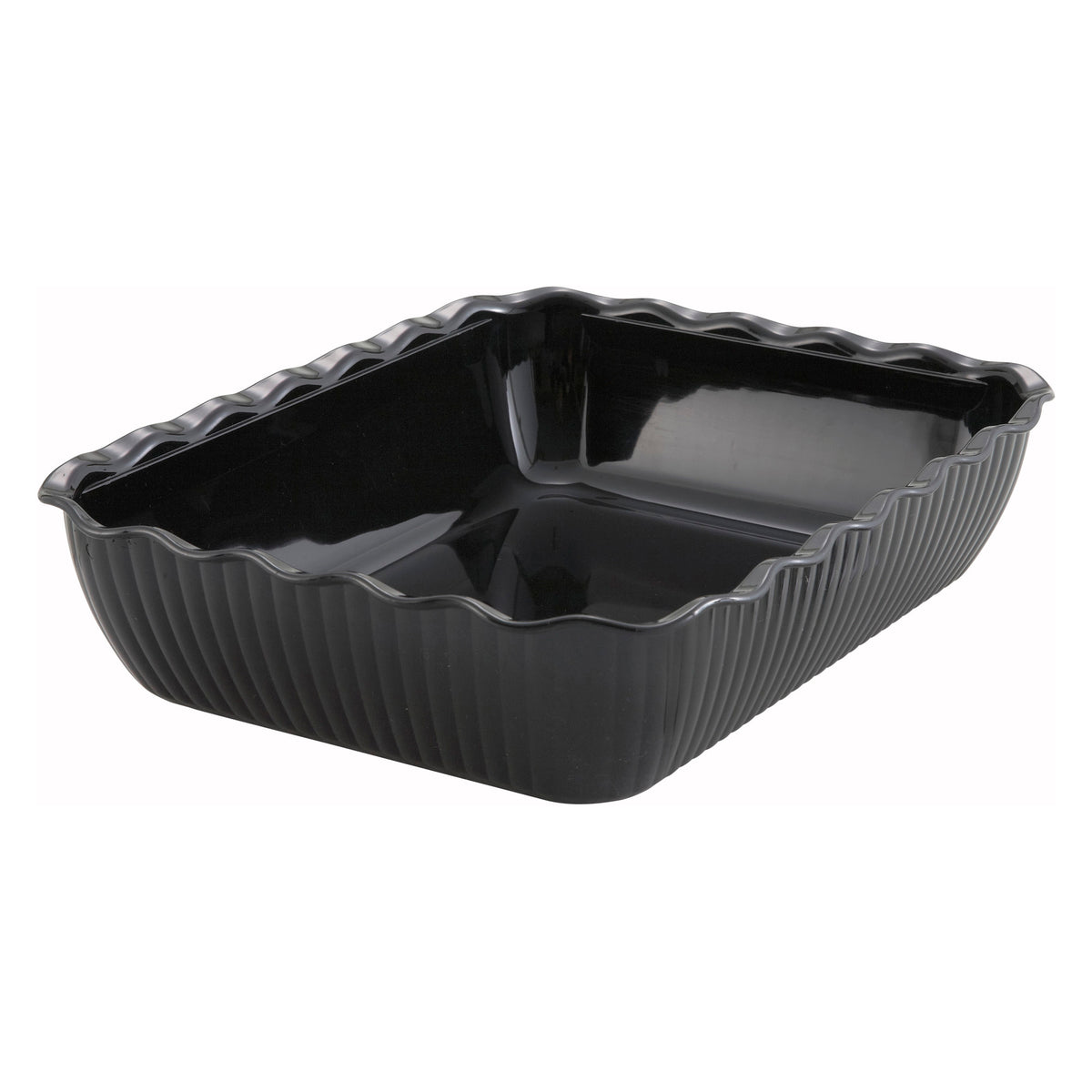 Picture of Winco CRK-13K Deli Crock - 13 x 10 x 3 in., Black