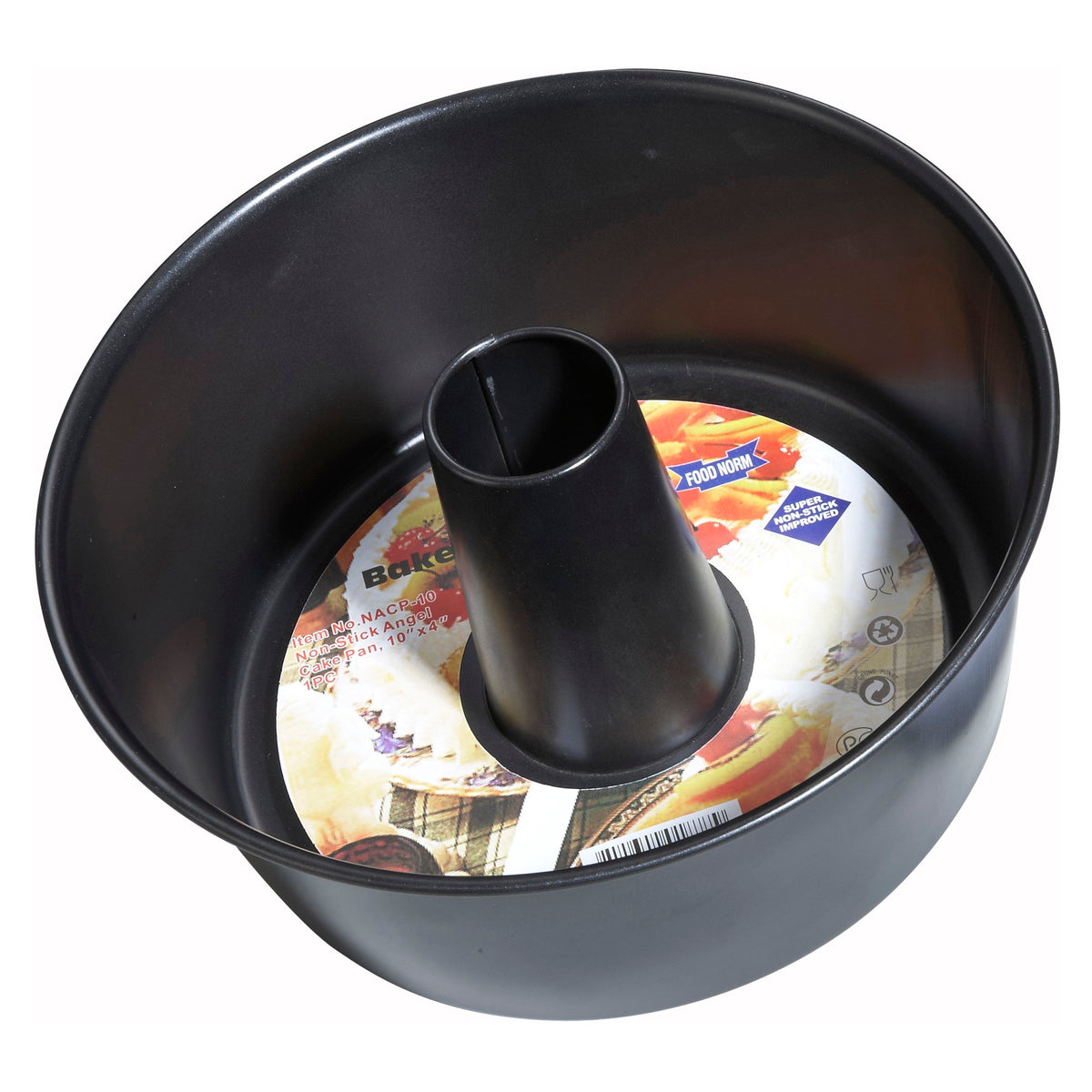 Picture of Winco NACP-10 Angel Cake Pan, 10 x 4 in., Carbon Steel