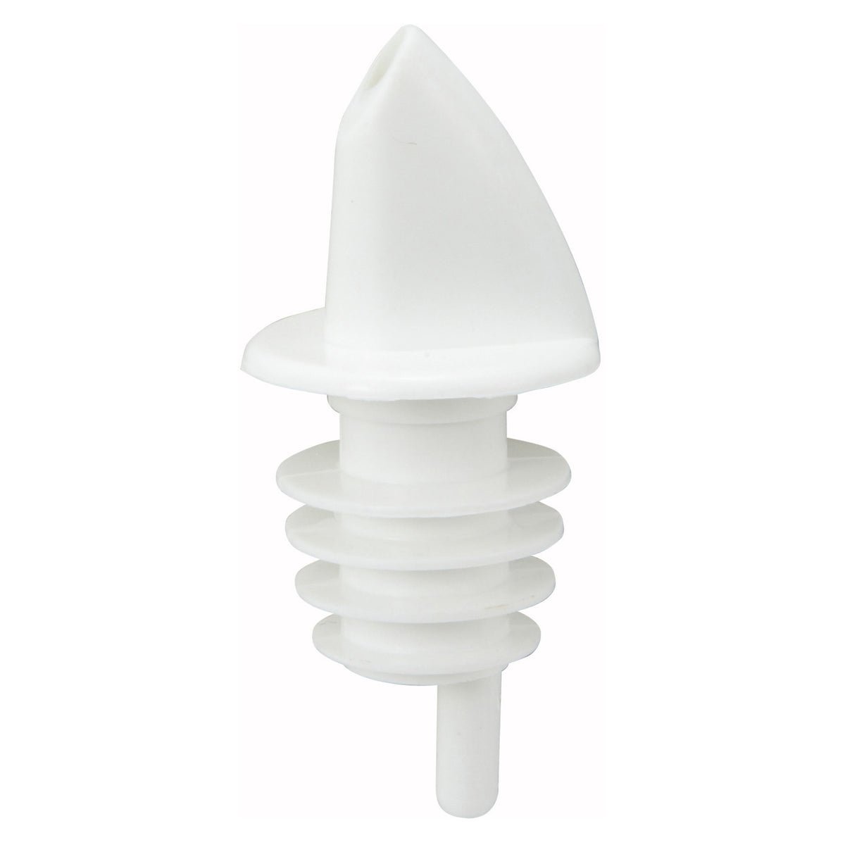 Picture of Winco PPR-2W Free Flow Pourers - White
