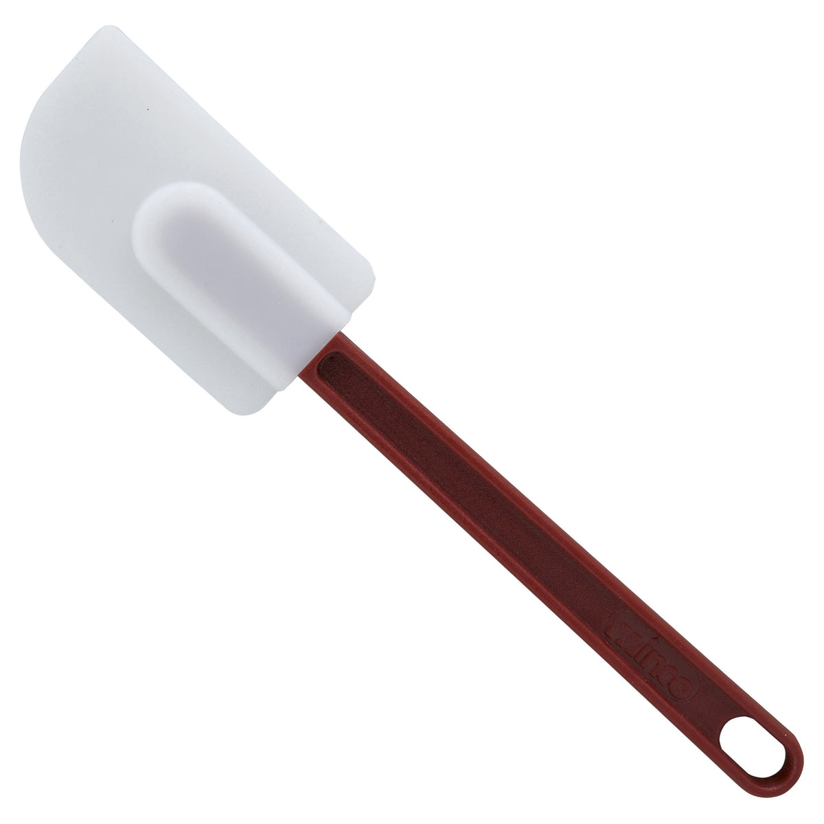 Picture of Winco PSD-10 Silicone Scraper, Flat Blade, Heat Resistant - 10 in.
