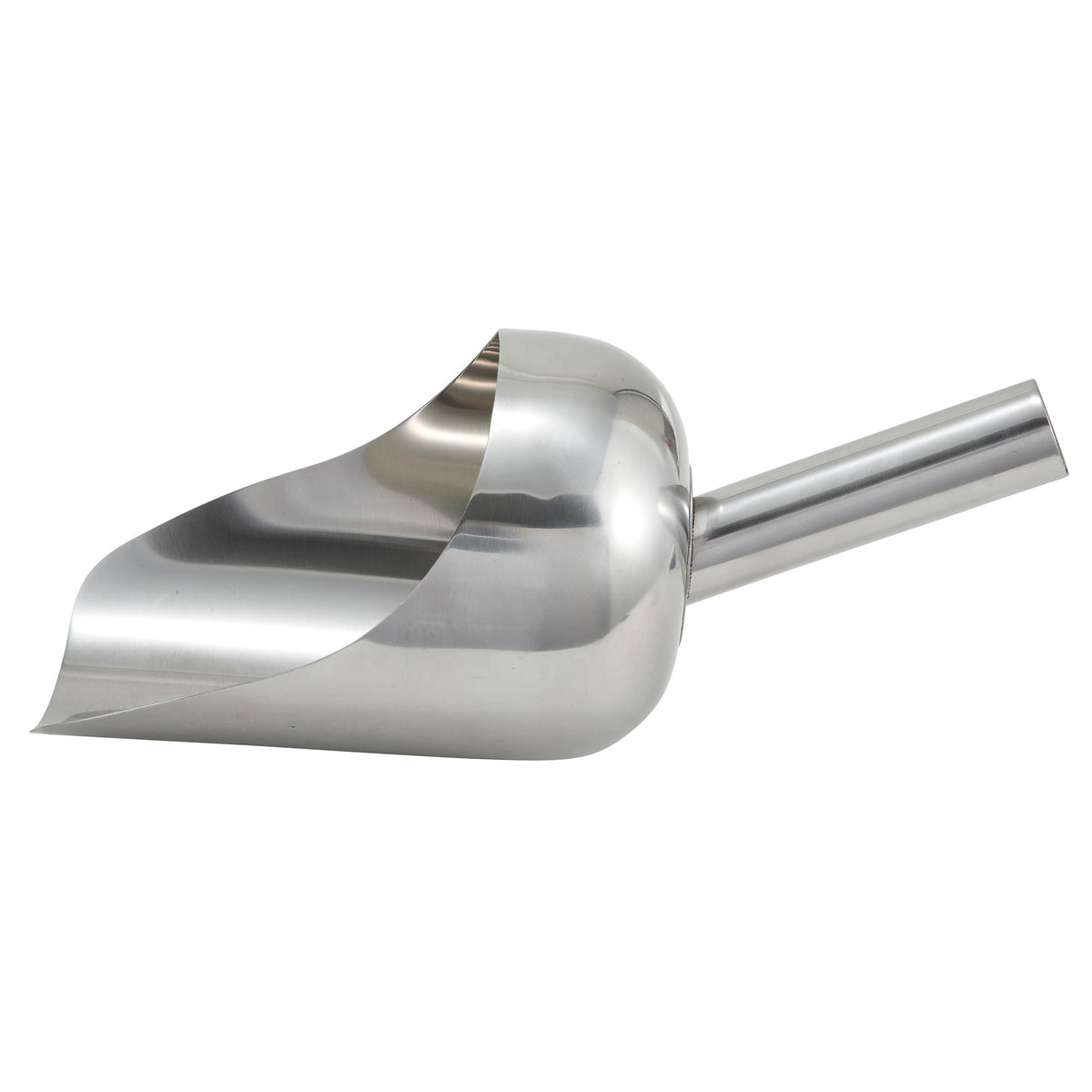 Picture of Winco SSC-3 Utility Scoop, Stainless Steel - 2 qt.