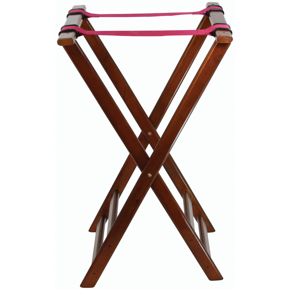 Picture of Winco TR-33W Folding Tray Stand, 32 in. - Walnut