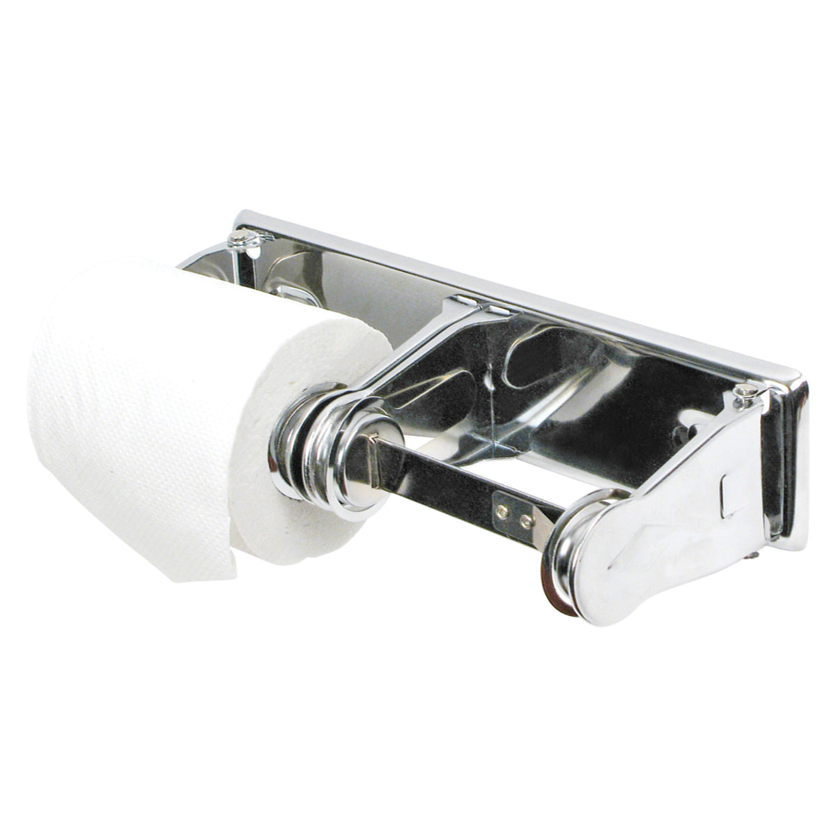 Picture of Winco TTH-2 Toilet Tissue Holder, Double Roll, Chrome Plated