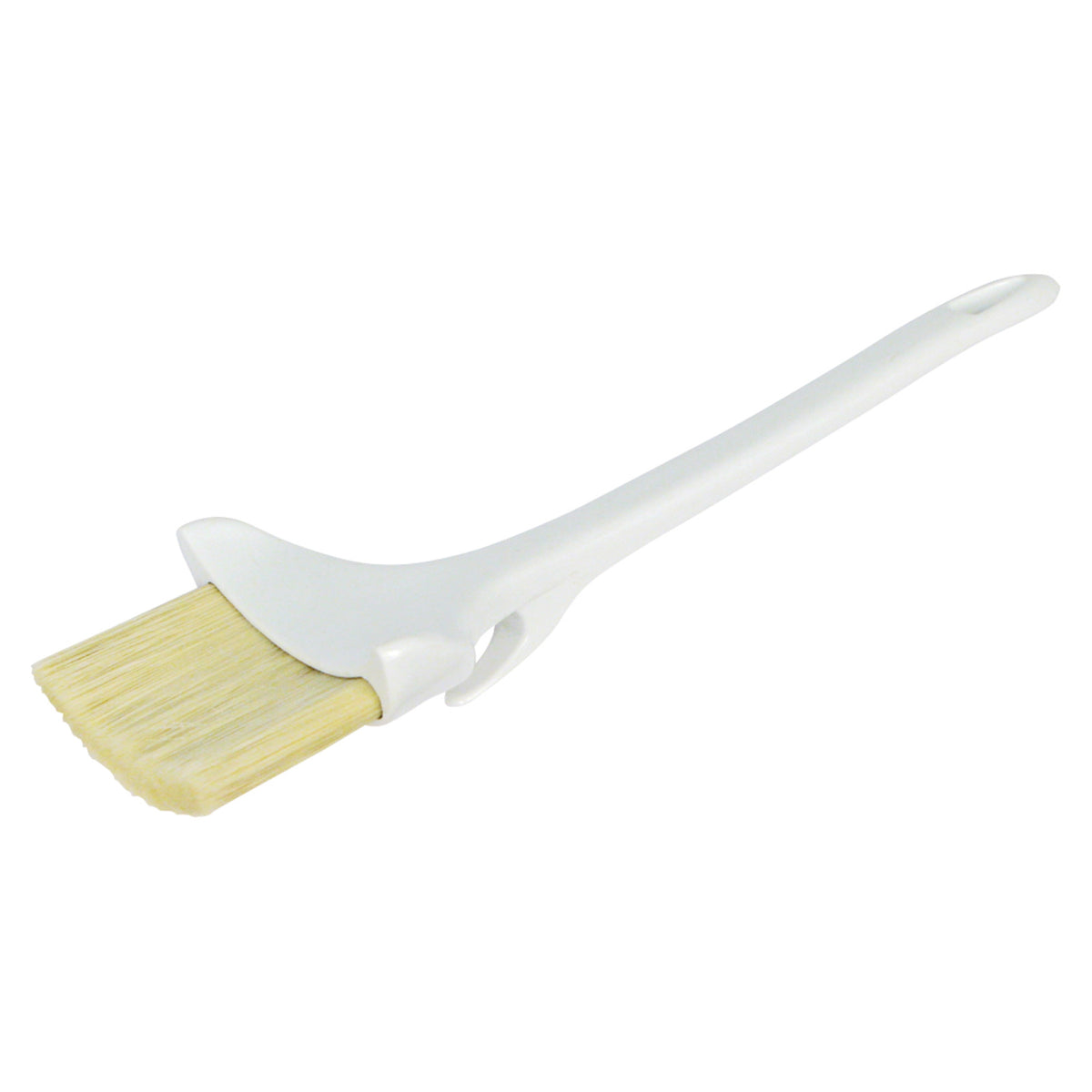 Picture of Winco WBRP-30H Pastry & Basting Brush with Hook & 3 in. Wide Concave Head