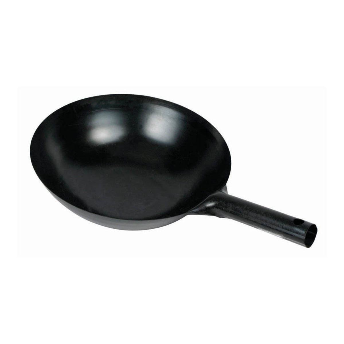 Picture of Winco WOK-36 Black Carbon Steel Wok - 16 in.