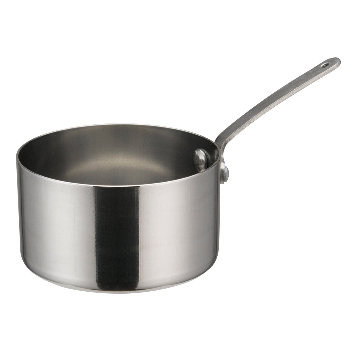 Picture of Winco DCWA-104S Mini Sauce Pan, Stainless Steel - 3.5 in. Dia. x 2 in.