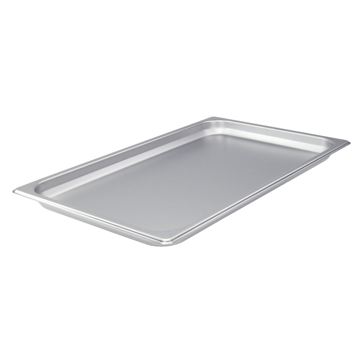 Picture of Winco SPJH-101 Anti-Jam Steam Pan, 22 Gauge - Stainless Steel - Full Size - 1.25 in. Dia.