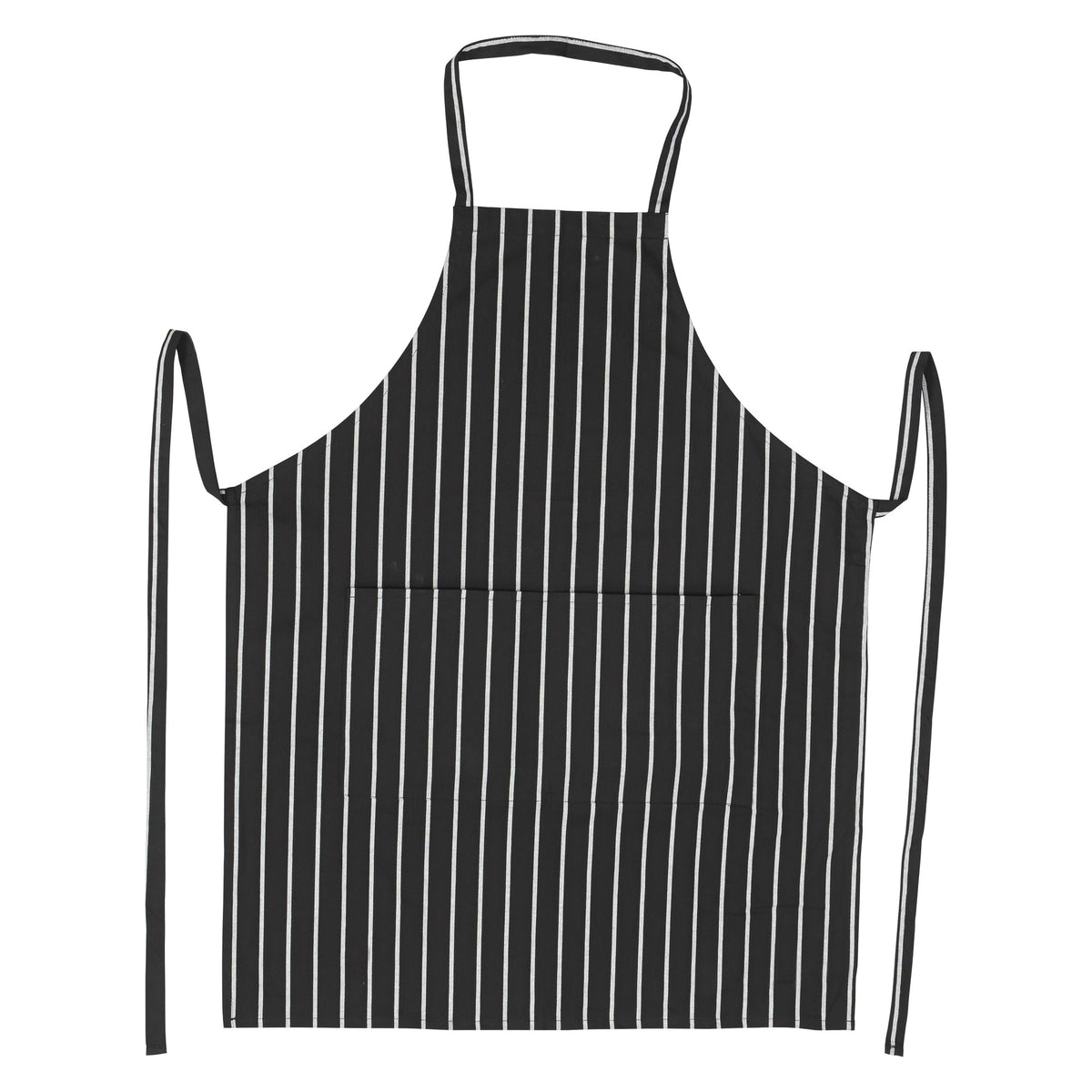 Picture of Winco BA-3427CS Bib Apron, 34 x 27 in., Chalkstripe