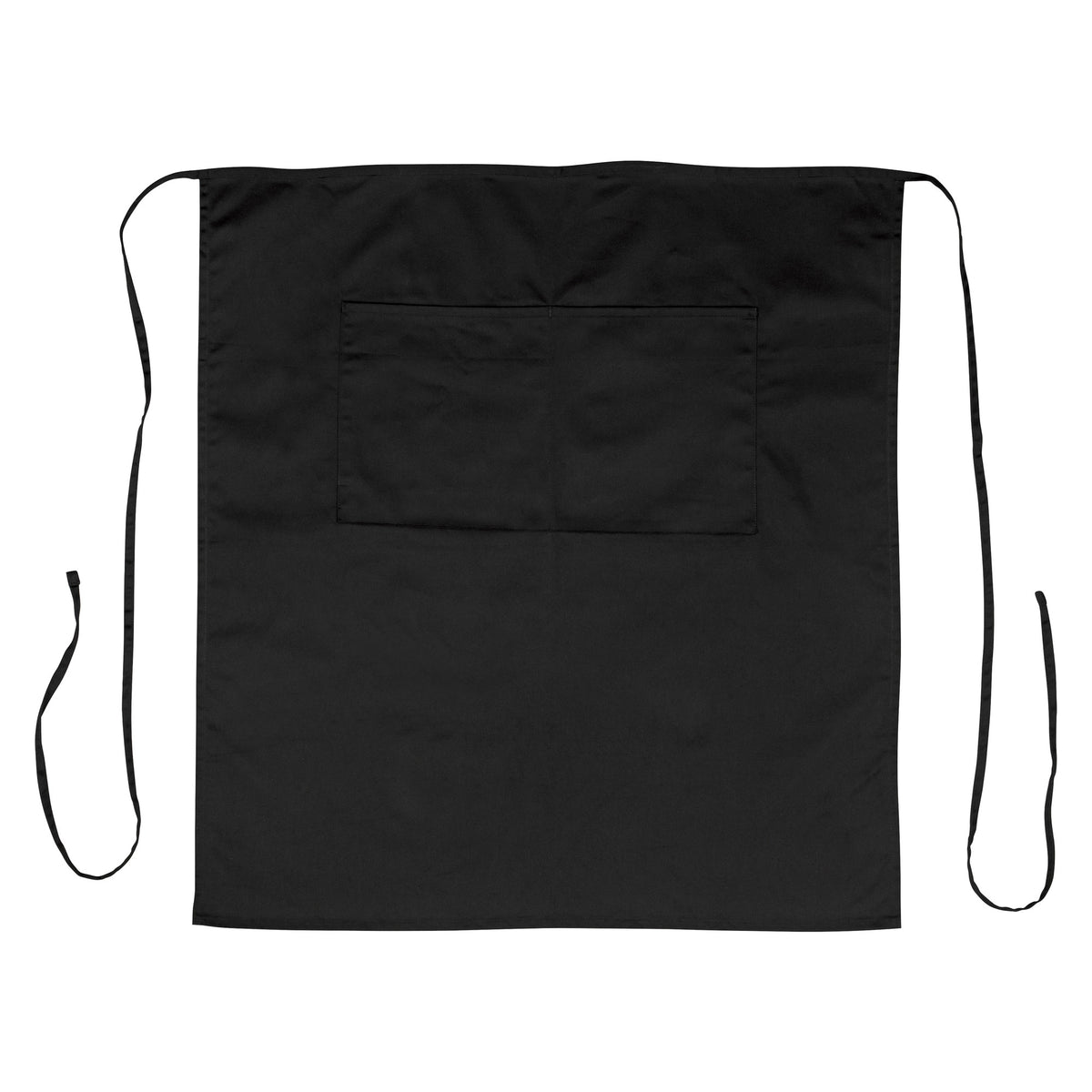 Picture of Winco WA-3129BK Bistro Full Length Apron - Black