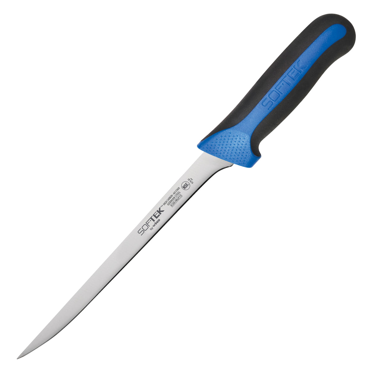 Picture of Winco KSTK-82 Sof-Tek 8 in. Fillet Knife, Soft Grip Handle - Flexible