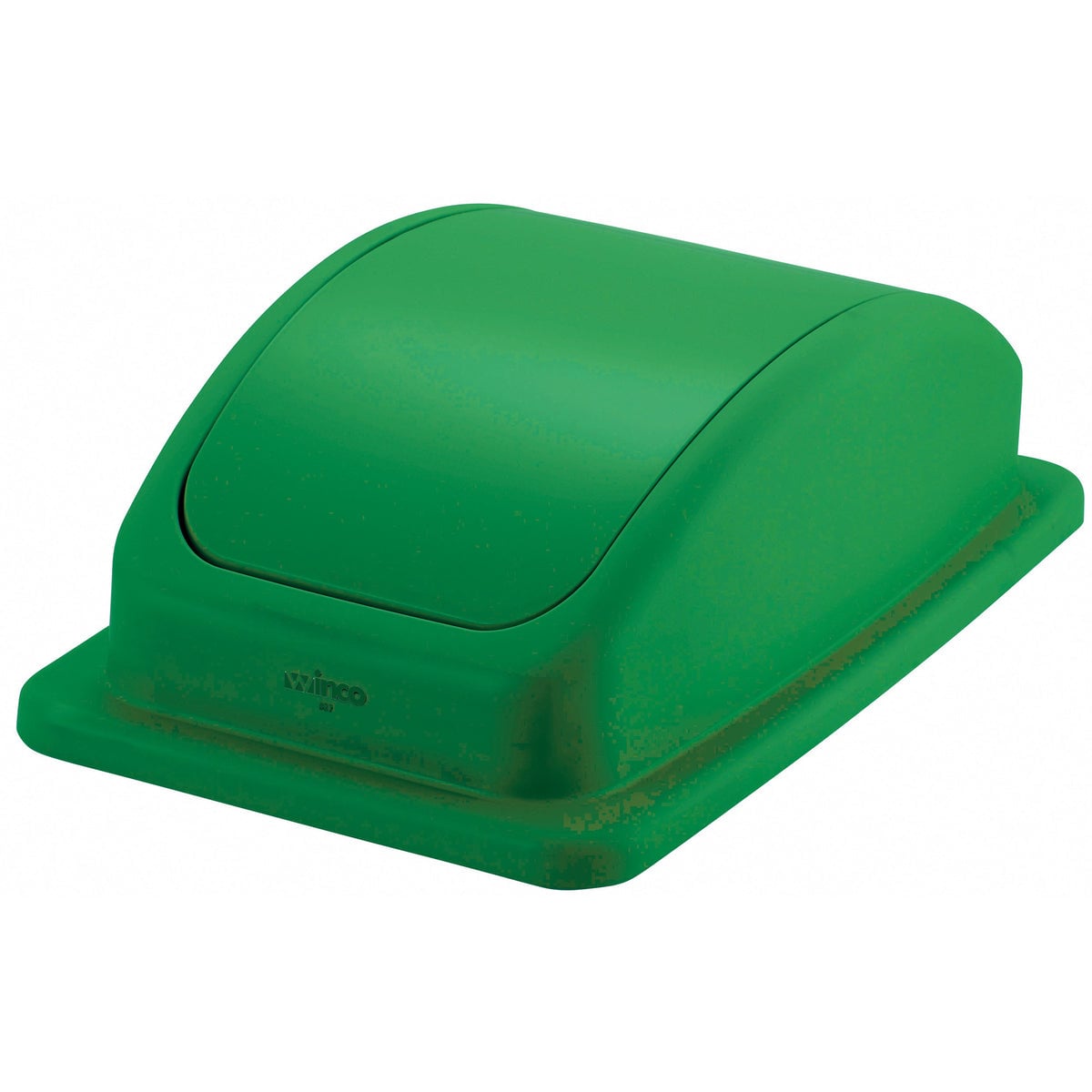 Winco PTCL-23GR Cover for PTC-23GRC - Plastic, Green, Domed, Polypropylene