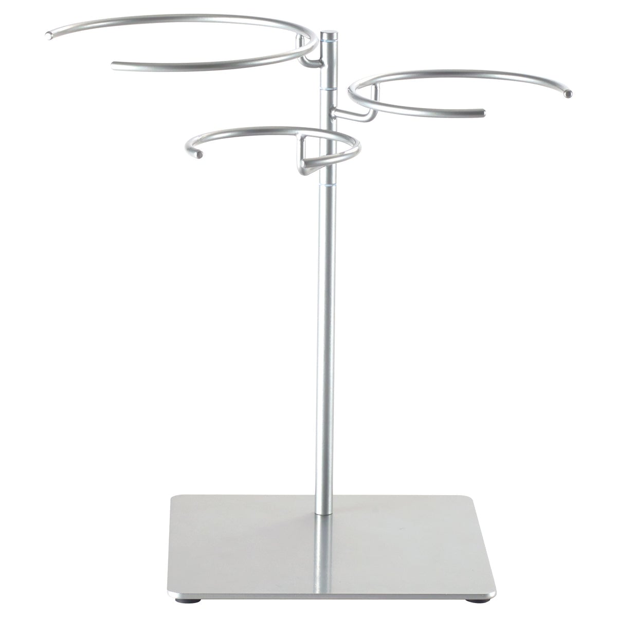 Picture of Winco ESV-BH Spectrum Stainless Steel 3-Ring Bag Holder Stand