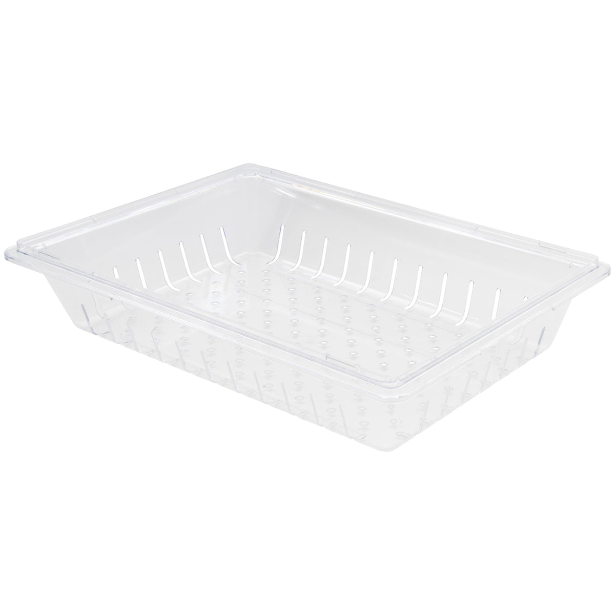 Picture of Winco PFSF-5C Clear Polycarbonate Colander for PFSF-6, NSF - 18 x 26 x 5 in.