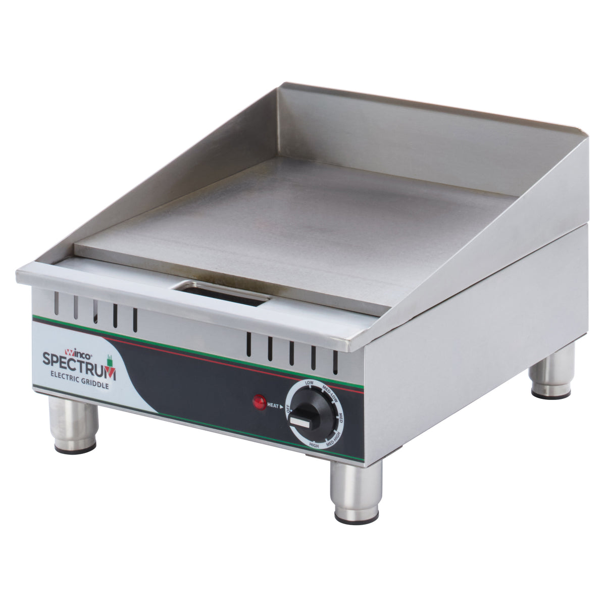Picture of Winco EGD-16M Spectrum 16 in. Electric Griddle with NEMA 5-15 Plug, One Heat Zone