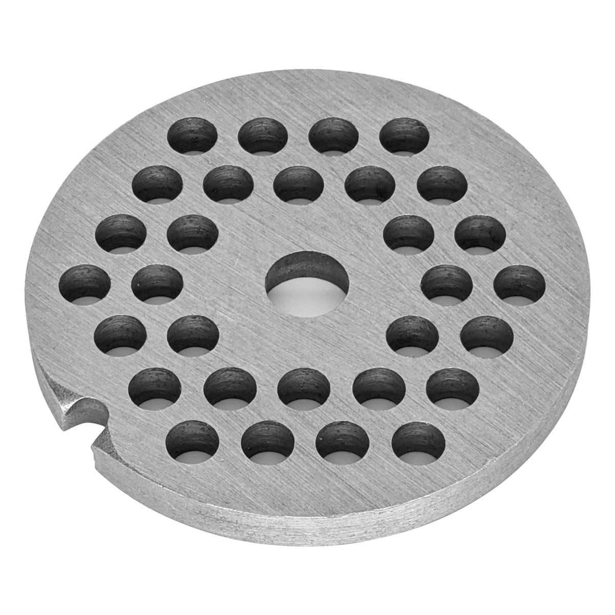 Picture of Winco MG-1014 Grinder Plate for MG-10 - 0.25 in. - Iron - Size 10