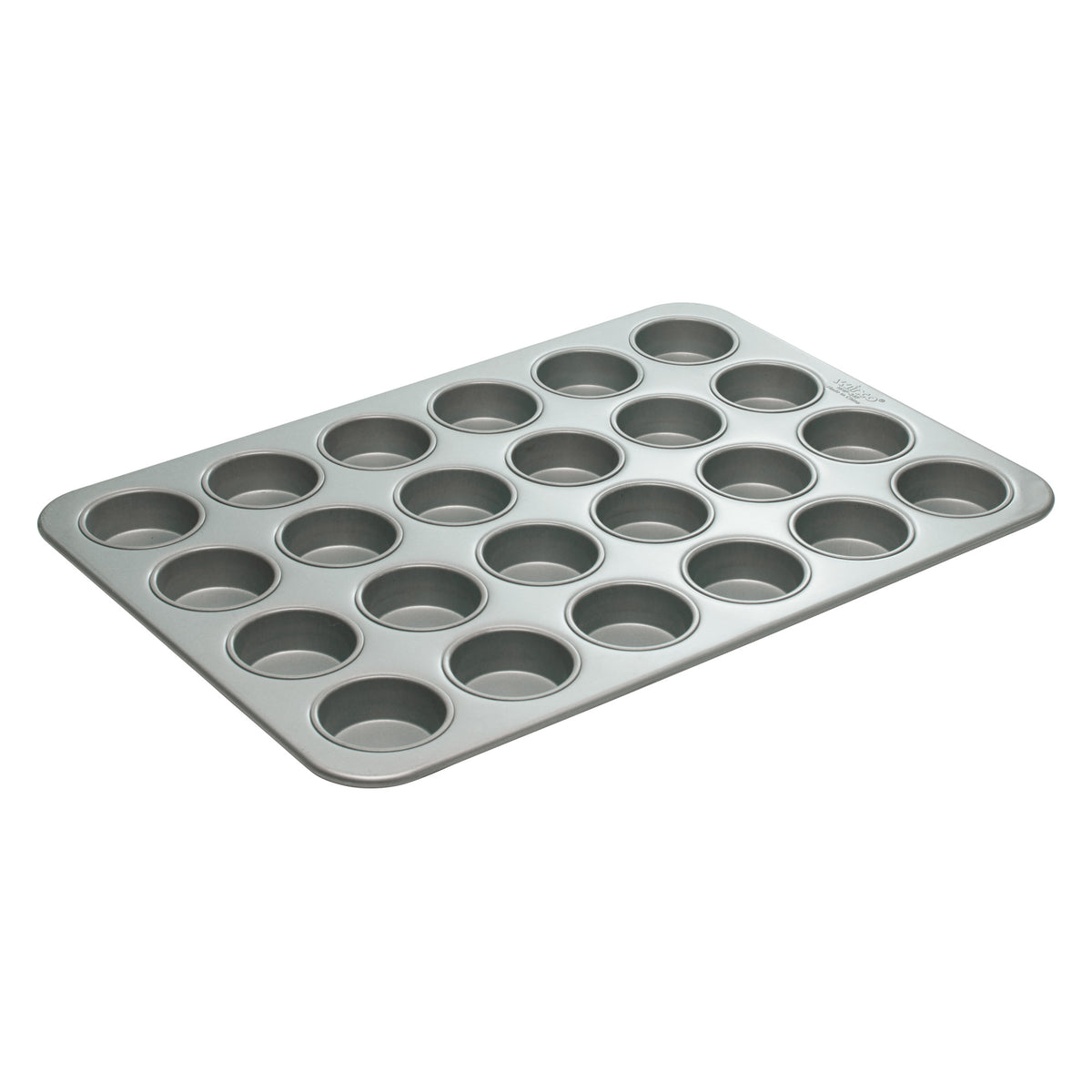 Picture of Winco HMF-24F Glazed Aluminized Steel Muffin Pans - 5.6 oz - 26 Gauge - 17.88 x 25.88 in.