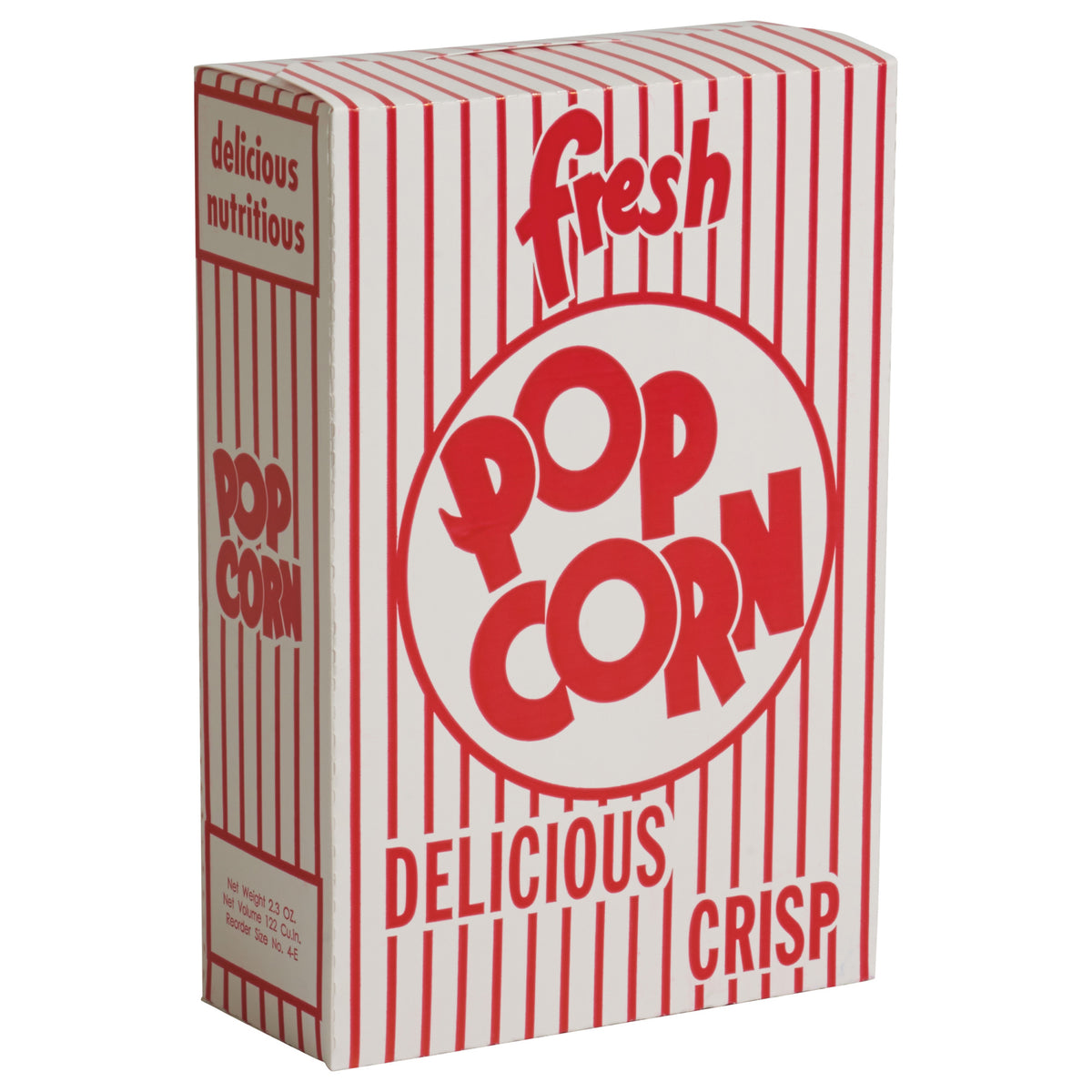 Picture of Winco 41574CS Benchmark Closed-Top Popcorn Boxes - 2.5 oz - Case of 250