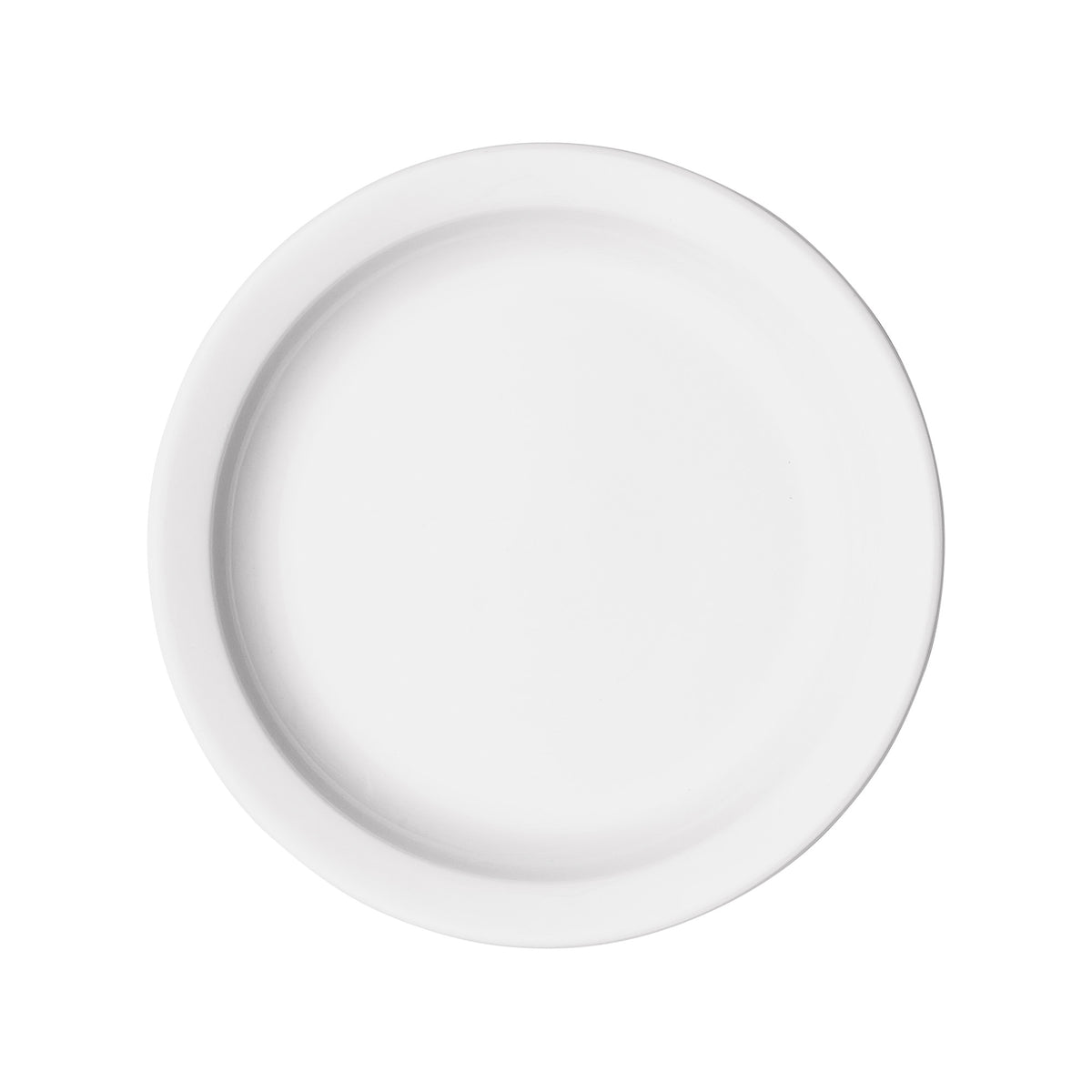 Picture of Winco BPR-825NR Birkhall Plate with Narrow Rim, 8.25 in. Dia. x 1 in., White Porcelain, 36 Piece