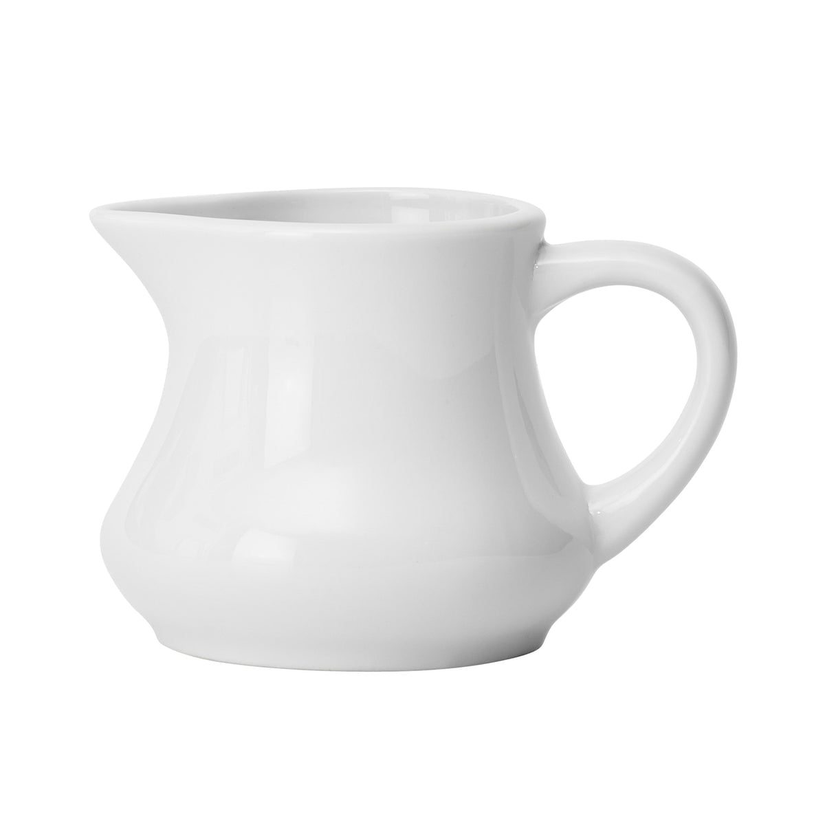 Picture of Winco ACD-6 Creamer, 6 oz, White Porcelain, 36 Piece - 2.75 x 2.25 x 3.75 in.