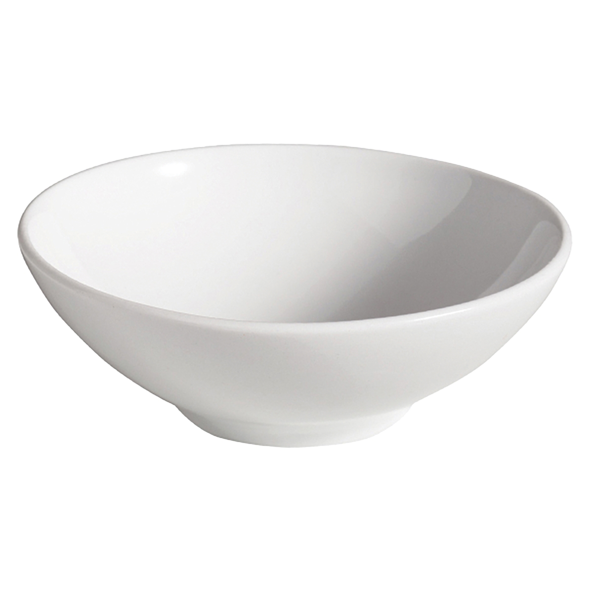 Picture of Winco PA1101920024 1.4 oz Bright White Porcelain Mini Bowl & Ramekin, 3.14 in. Dia., Corona Elegance - 2 Dozen