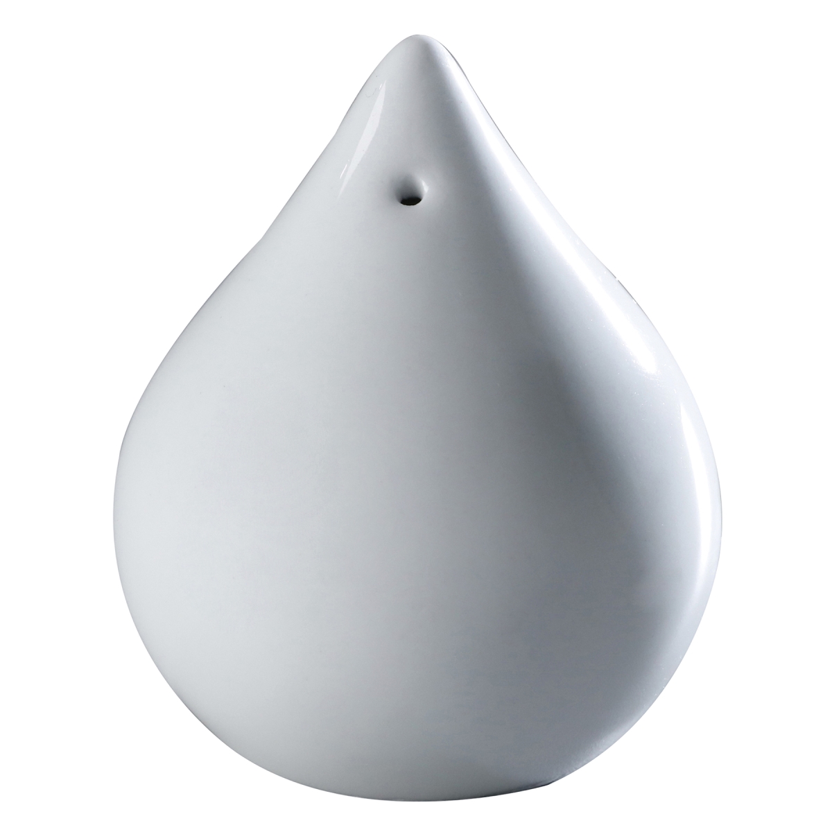 Picture of Winco PA1101989912 2.17 in. Bright White Porcelain Pepper Shaker, 2.5 in. Tall, Corona Gotas - 1 Dozen