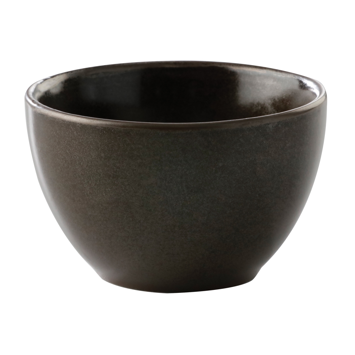 Picture of Winco PP1942904524 8.8 oz Brown Reactive Glaze Porcelain Bouillon Cup, 4 in. Dia., Corona Cosmos Mercury - 2 Dozen