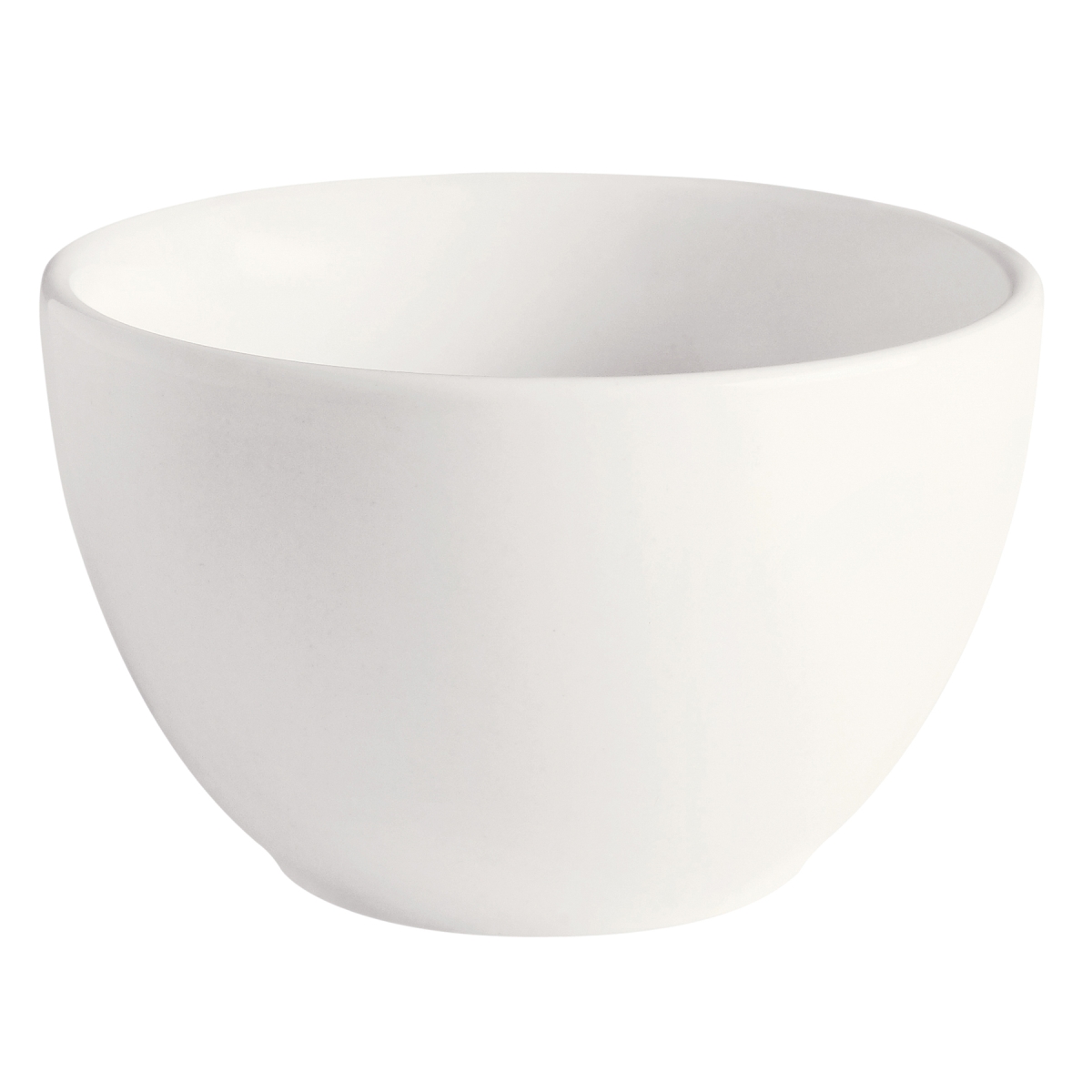 Picture of Winco PA1101904524 8.8 oz Bright White Porcelain Bouillon Bowl, 4 in. Dia., Corona Actualite - 2 Dozen