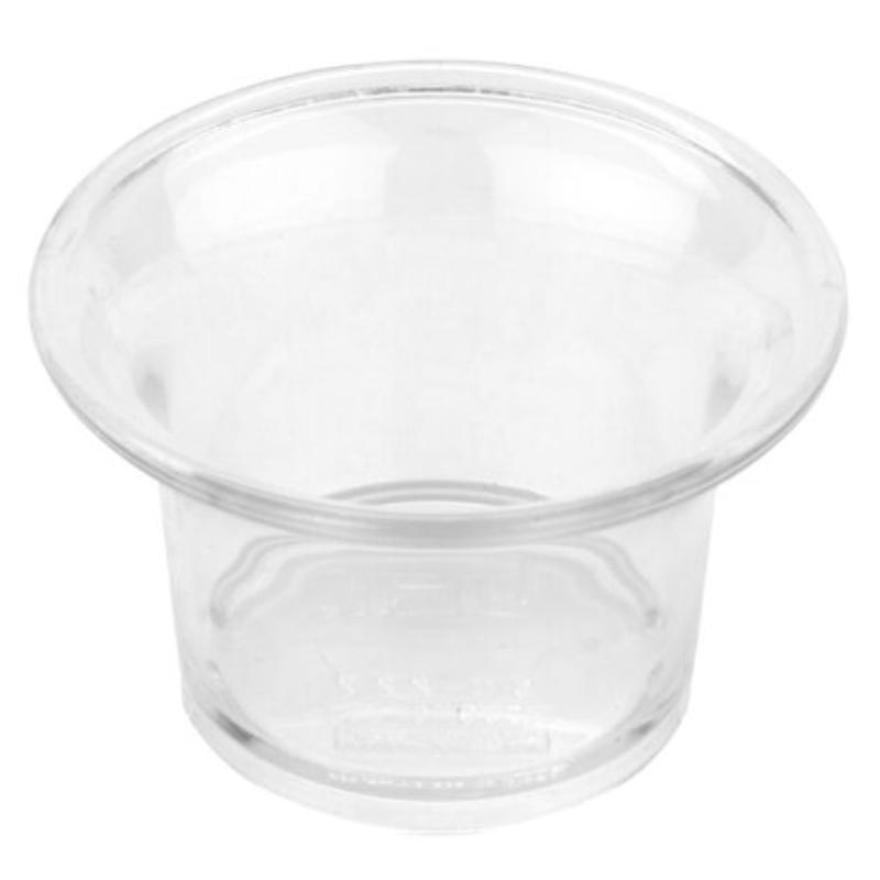 Picture of Winco SC-222-CL 2 oz, 2.5 in. Sauce Cup, 1.5 in. Deep - Clear
