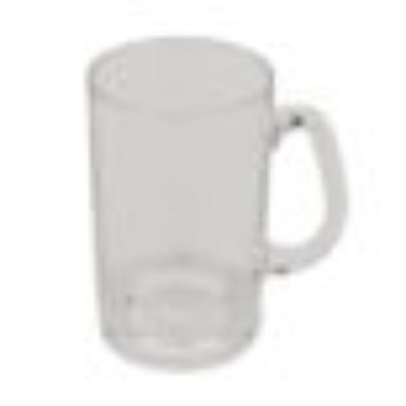 Picture of Winco SW-1464-CL 20 oz - 21 oz Rim-Full, 3.4 in. - 4.9 in. with Handle - Beer Mug, 5.6 in. Tall - Clear