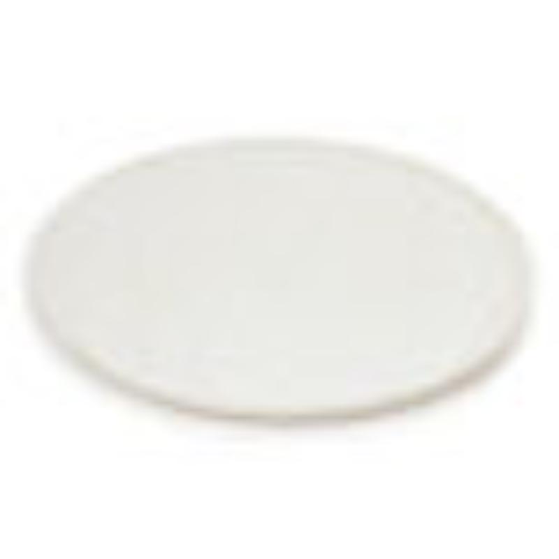 Picture of Winco SB-1300-GW 13.5 in. Dia. Round Melamine Faux Matte Granite Display Board, 0.75 in. Tall, G.E.T. Madison Avenue - Granite White