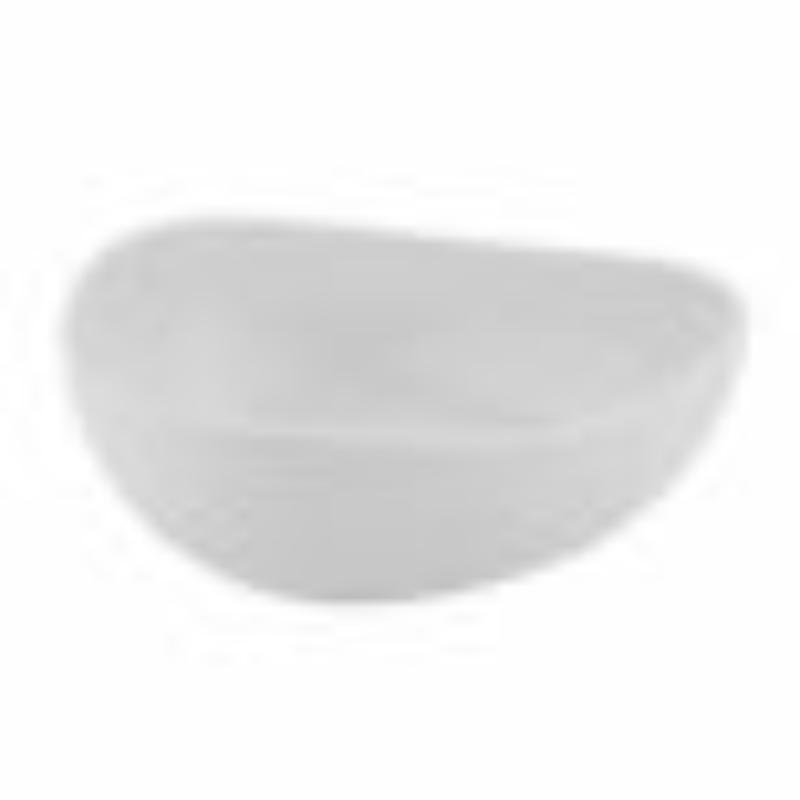 Picture of Winco CS-1080-CN-W 2 qt. Freestyle Triangle Bowl - White