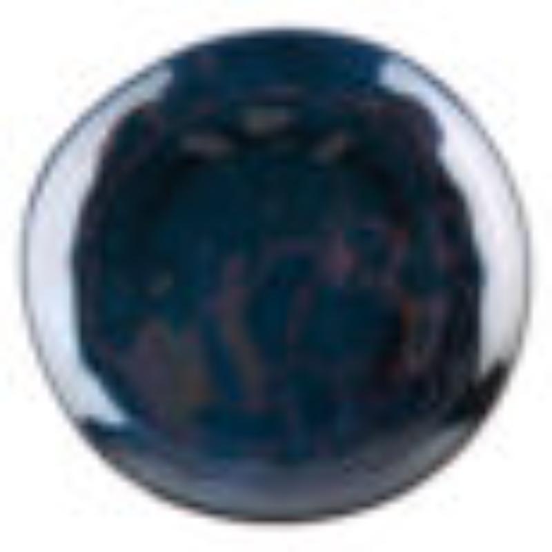 Picture of Winco CS-9-CSB 9 in. Irregular Round Coupe Plate - Cosmo Blue