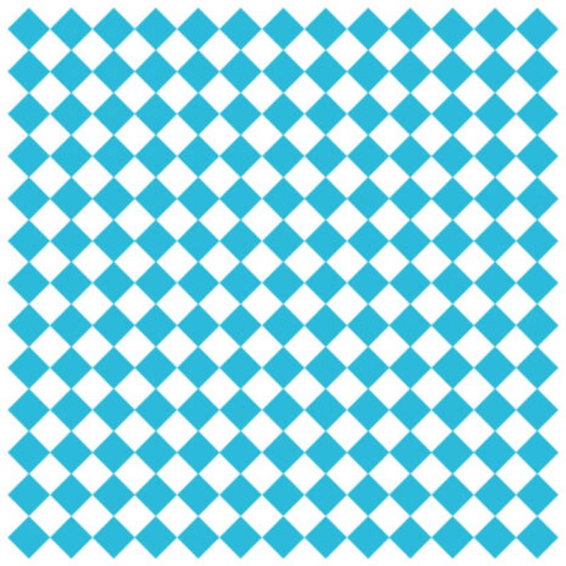 Picture of Winco P-BLC-1212-W 12 x 12 in. Grease-Resistant Food-Safe Sandwich Wrap Paper & Deli Wrap Paper & Blue Checker On White Paper, 1000 Piece - Blue