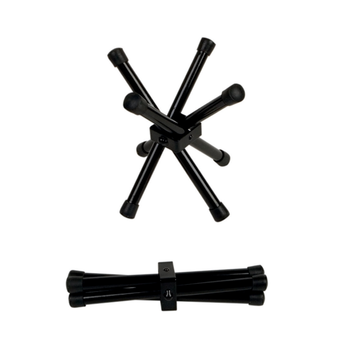 Picture of Winco WX01 8 in. Black Powder Coated Aluminum Folding Chopsticks Stand