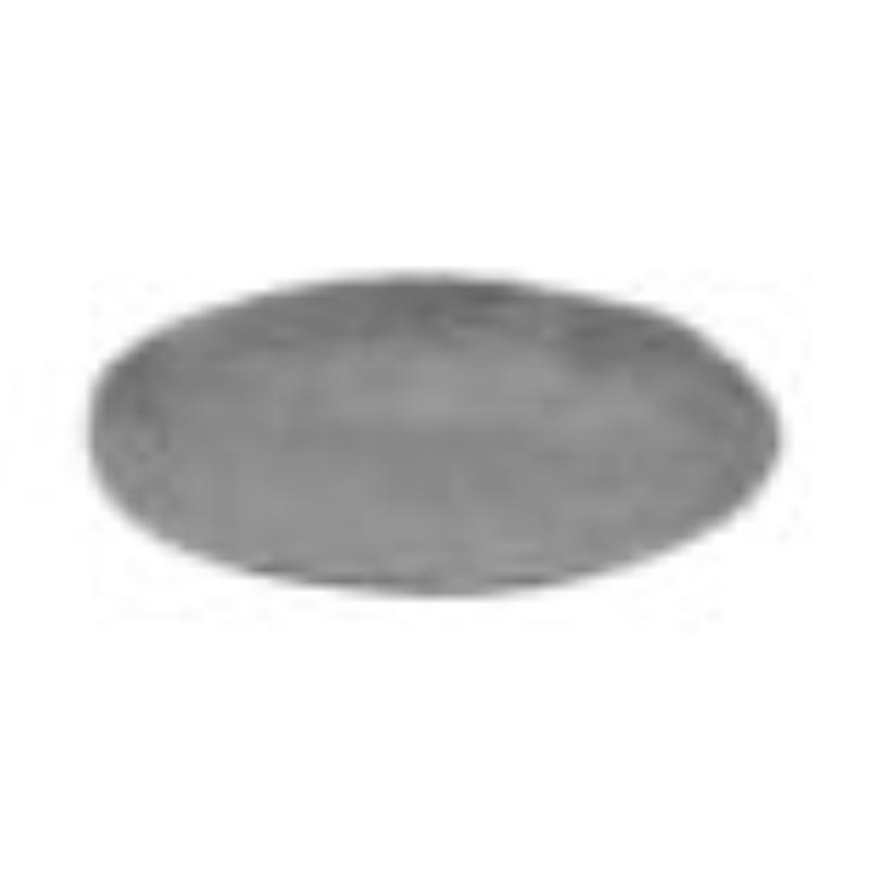 Picture of Winco SB-1060-MNS 9.5 x 6.75 in. Faux Moonstone Slate Melamine Small Oval Plate, Side Dish, Appetizer, 1.25 in. Tall, G.E.T. Moonstone