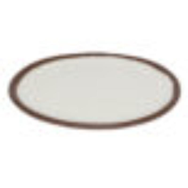 Picture of Winco P-101-CRM 10.5 in. Cream Melamine Round Dinner Plate, G.E.T. Pottery Market Glazed