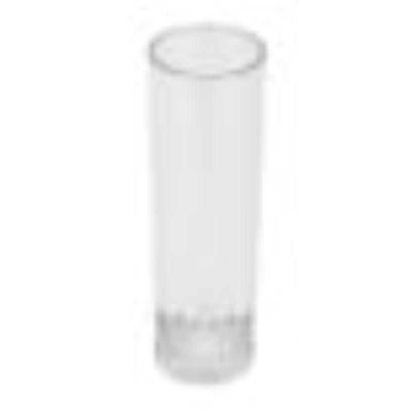 Picture of Winco V-21-CL 13 in. Tall, Tabletop, Display, Accent Vase, Break Resistant Plastic, 4 in. Dia., G.E.T. Table Accessories - Clear