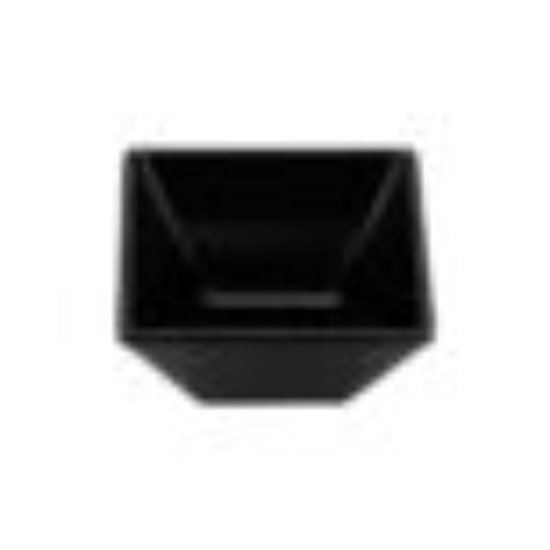 Picture of Winco ML-257-BK 3 oz - 3.1 oz Rim-Full, 3 in. Square Petite Bowl, 1.5 in. Deep - Black